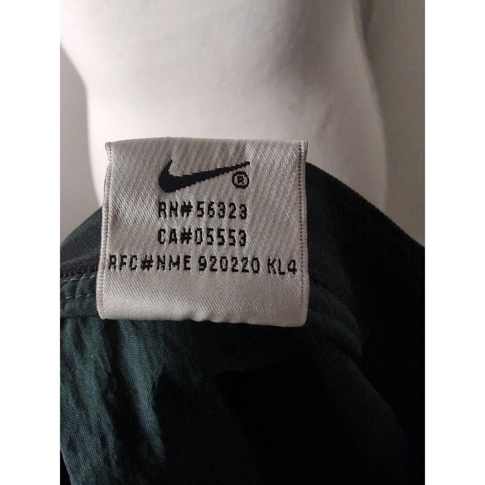 Vintage 90s Nike classic nylon swish logo track pullover windbreaker 2XL - Picture 9 of 10